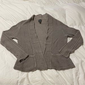Eileen Fisher Open Front Cardigan 100% Linen VGUC Size Medium